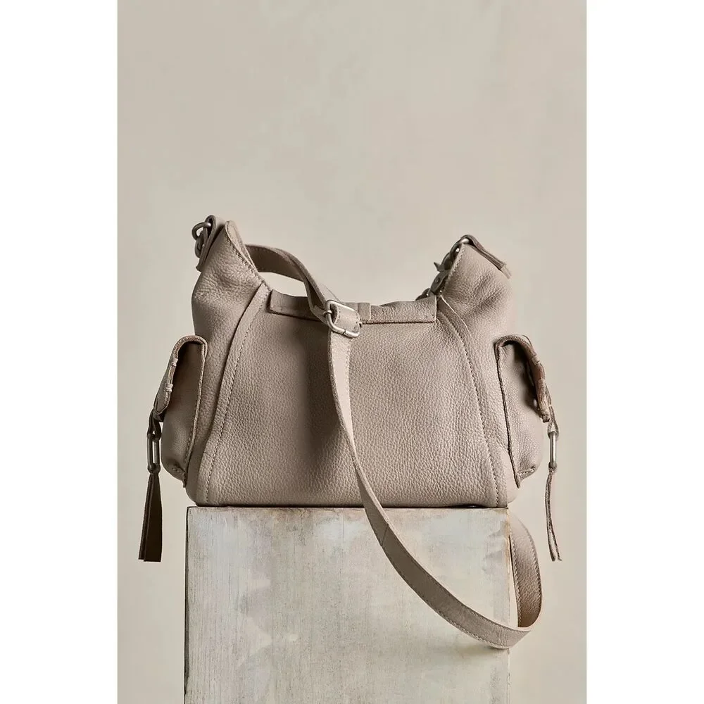 New Free People We The Free Baby Leigh Distressed Tote Bag One Size